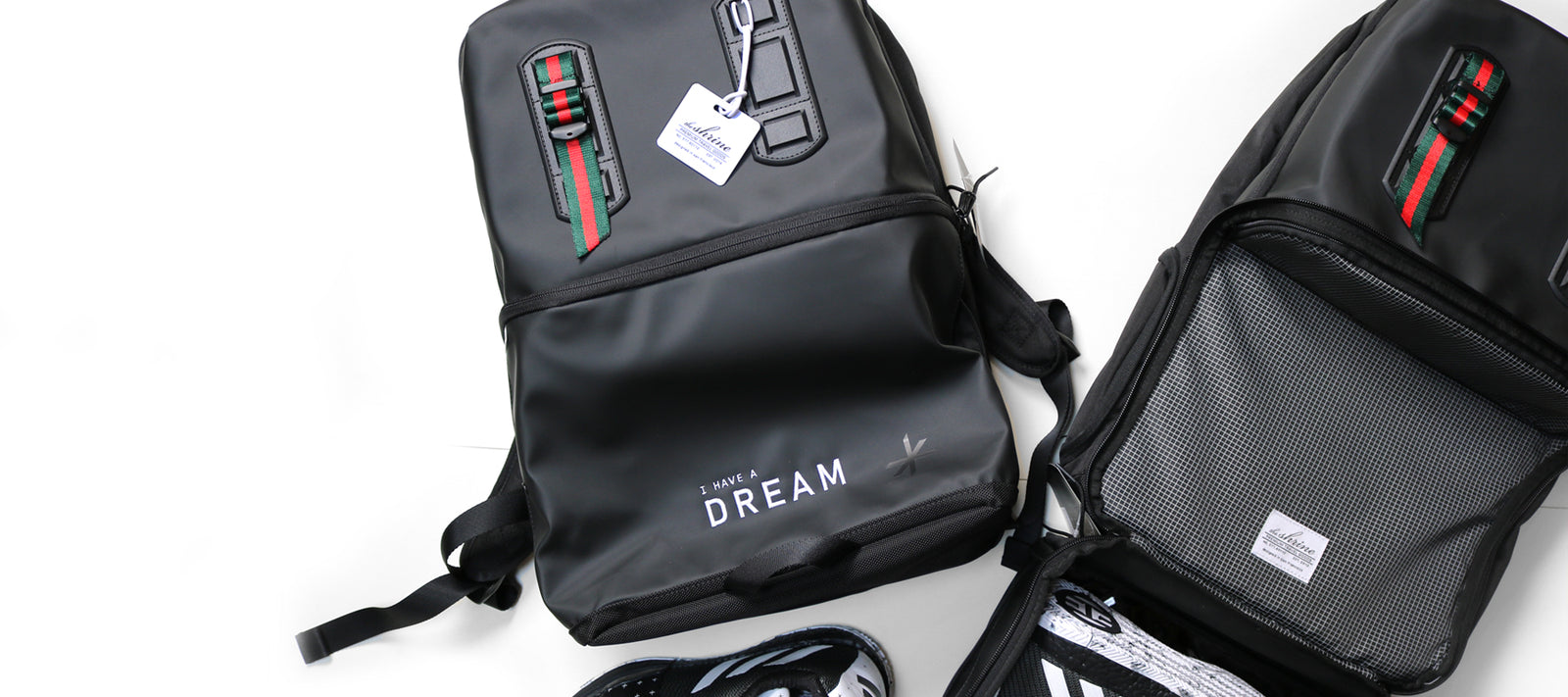 Triple Black MLK 'Dream' Edition Sneaker Daypack - The Shrine