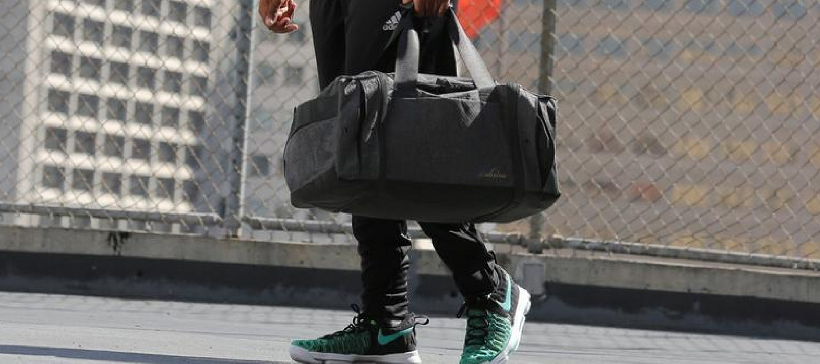 Win a Black and Gold Sneaker Duffel