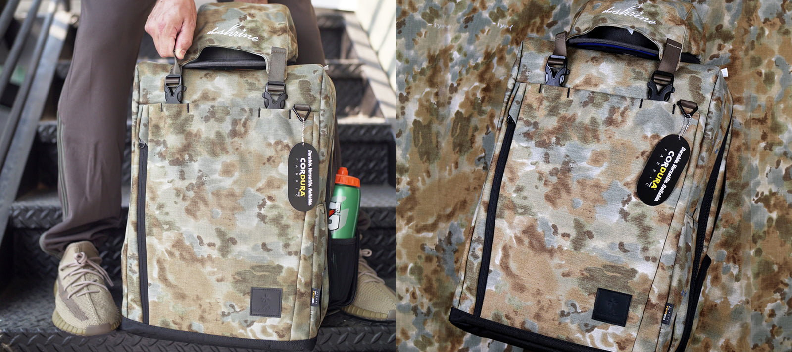 ADVPROJKTZ: COVERT® CORDURA® CAMO WEEKENDER BACKPACK