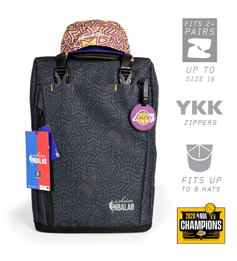 NBALAB Lakers Triple Bundle - Weekender + Daypack + Duffle