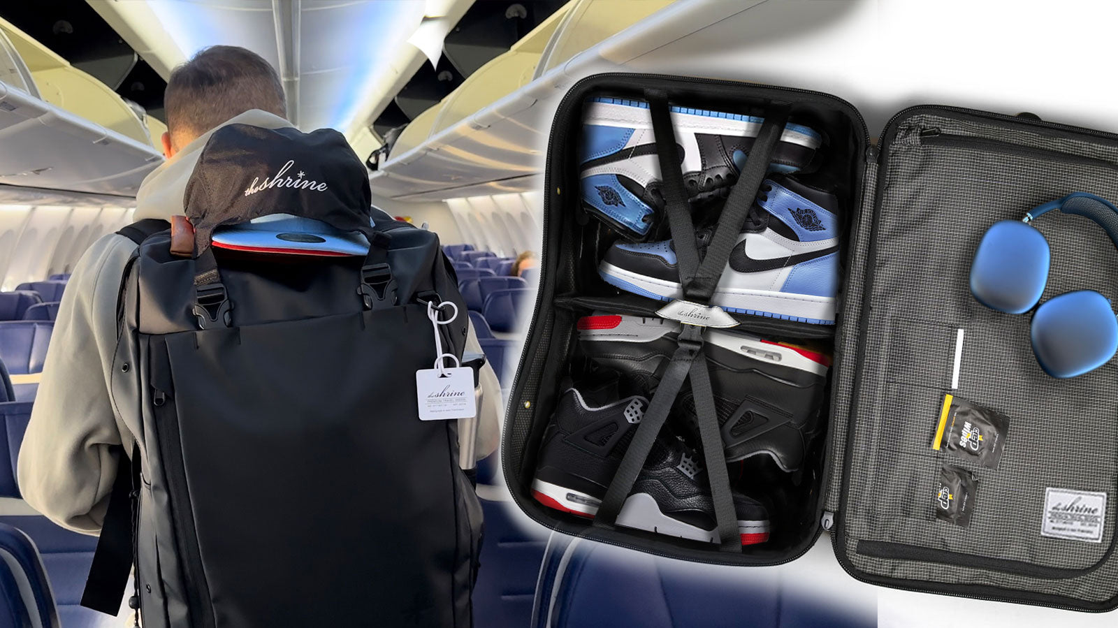 Sneaker shop travel case