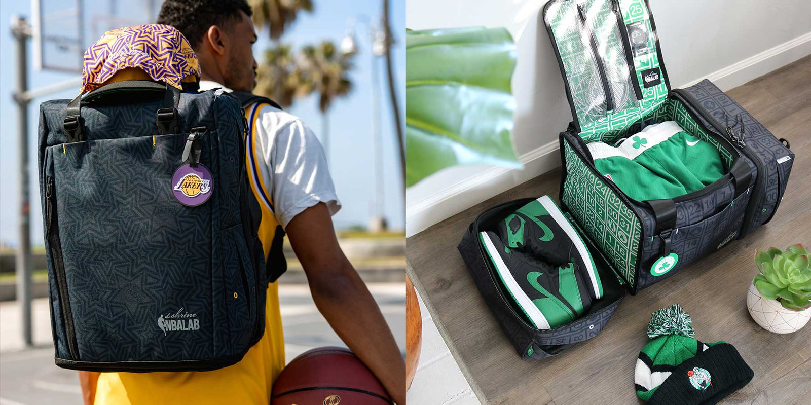 Premium Sneaker Bag - Travel Duffel Bag with 3 Adjustable Divides  Compartments | eBay