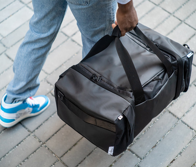 LA Lakers Duffle Bag - NBALAB x The Shrine - Sneaker Shoulder Bag