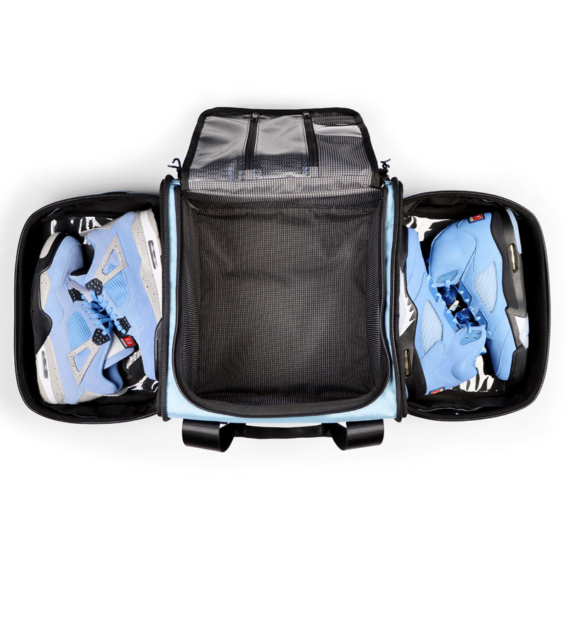 Shrine Sneaker Duffle Bag - Baby Blue 1680D