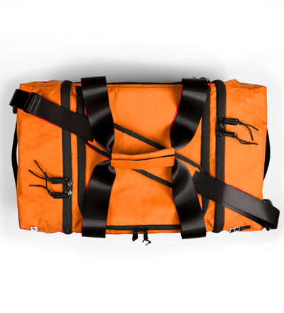 The Shrine Co Duffle Bag - X-PAC® HOT ORANGE