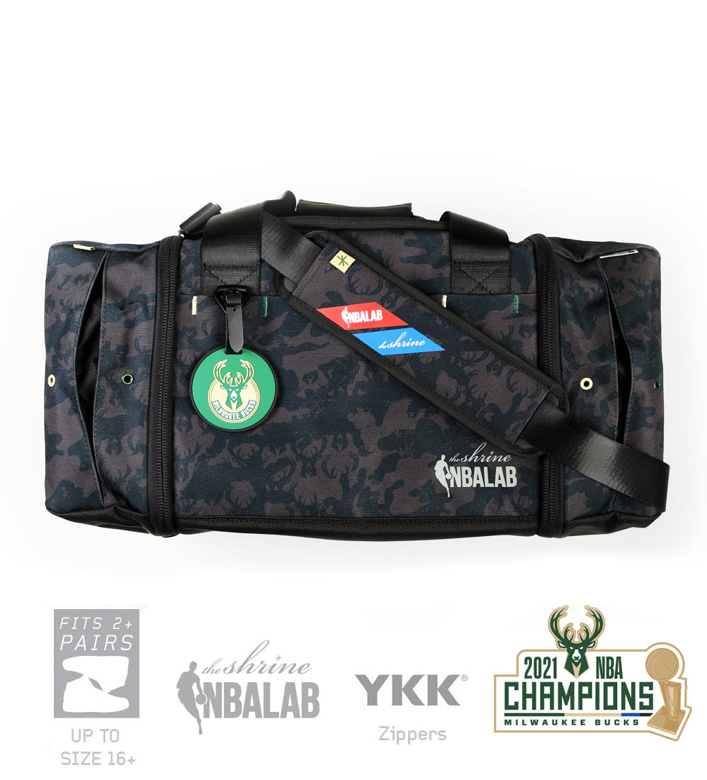 NBA® Collapsible Basketball Duffel Bag  Basketball duffel bag, Milwaukee  bucks, Bags