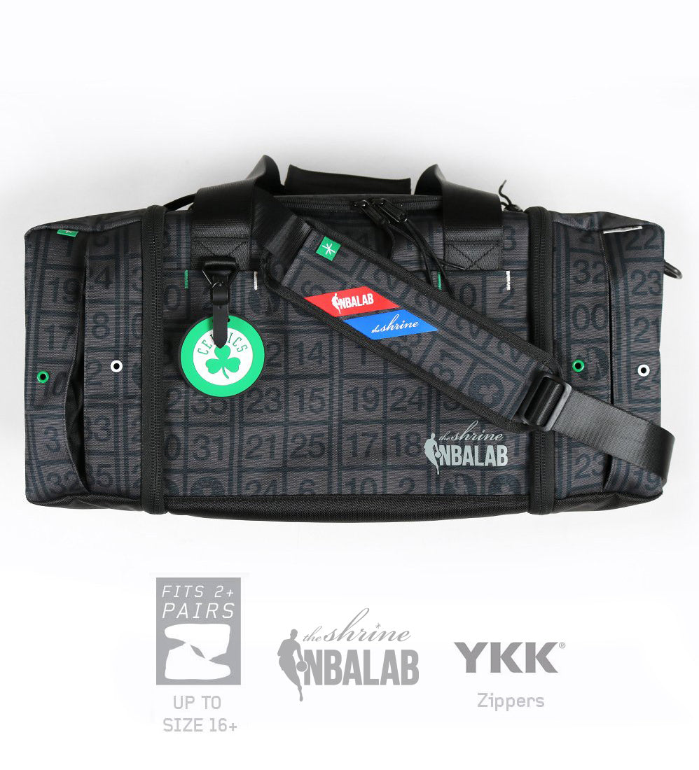 Celtics Duffle Bag - NBALAB x The Shrine Co - Sneaker Shoulder Bag