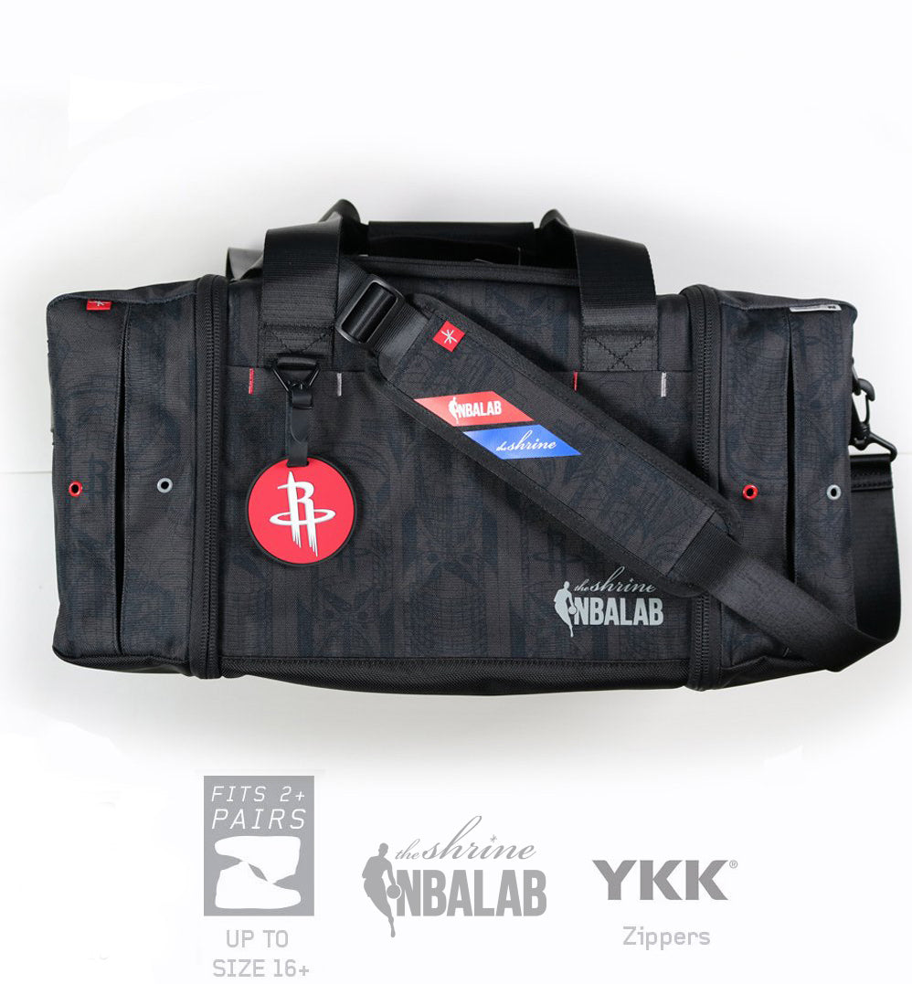 NBALAB x The Shrine Co Duffle Bag - Houston Rockets