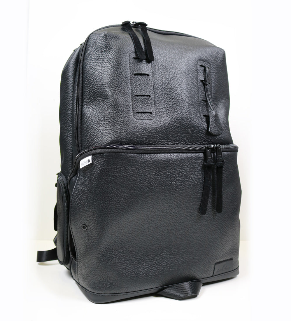 Shrine Sneaker Daypack - Black Leather