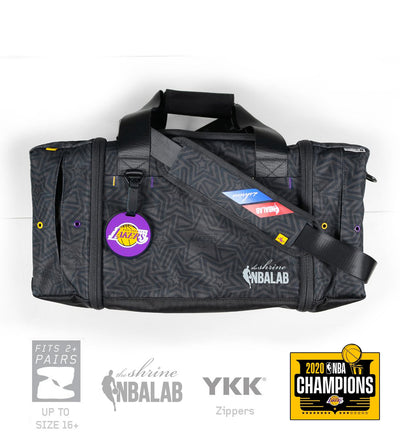 LA Lakers Duffle Bag - NBALAB x The Shrine - Sneaker Shoulder Bag