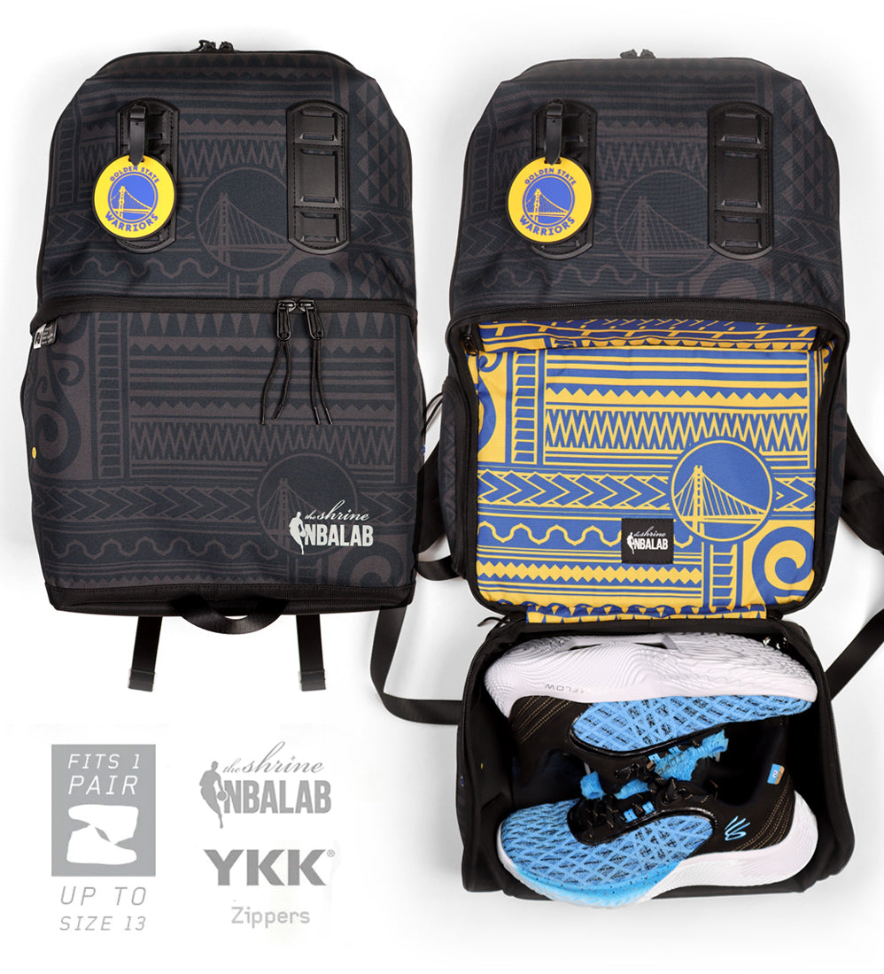 NBALAB x The Shrine Co Sneaker Daypack - Golden State Warriors