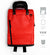Shrine Sneaker Weekender - Red Leather