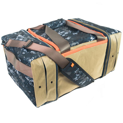 Shrine Sneaker Duffel - Navy Pixel Camo