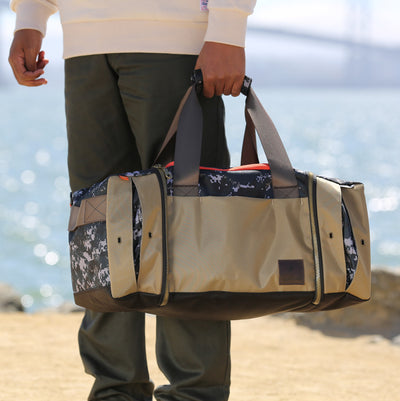 Shrine Sneaker Duffel - Navy Pixel Camo