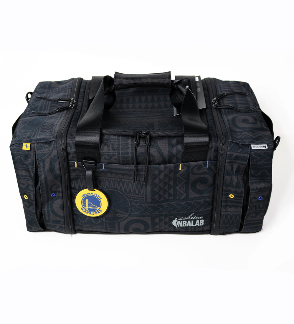 Golden State Warriors Duffle Bag NBALAB x The Shrine Sneaker Shoulder Bag