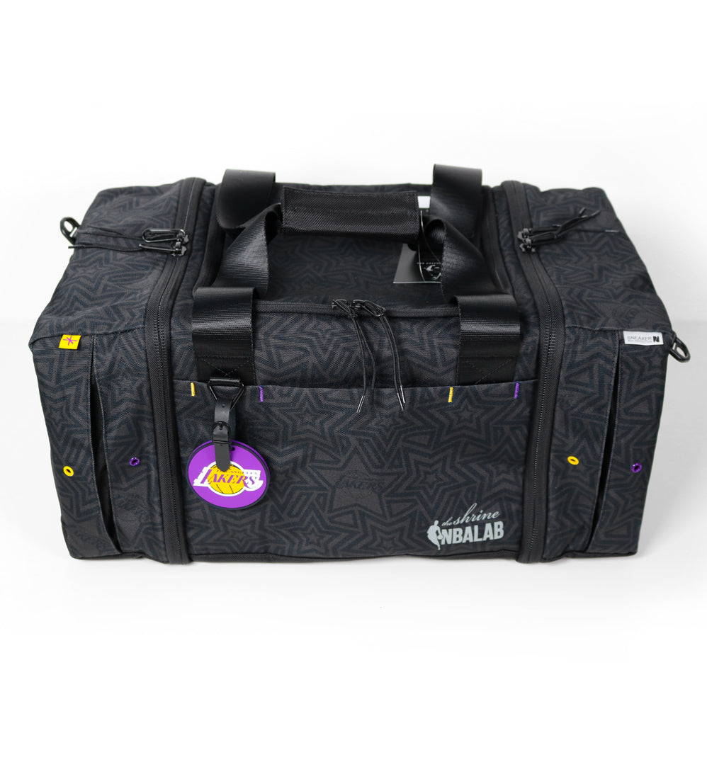 La Lakers Duffle Bag - NBALAB x The Shrine - Sneaker Shoulder Bag