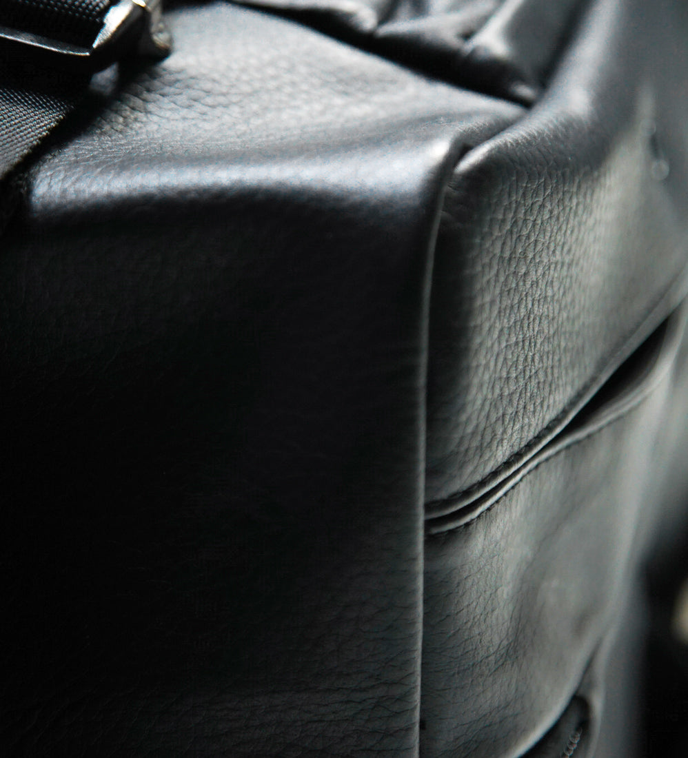 Shrine Sneaker Weekender - Black Leather V2