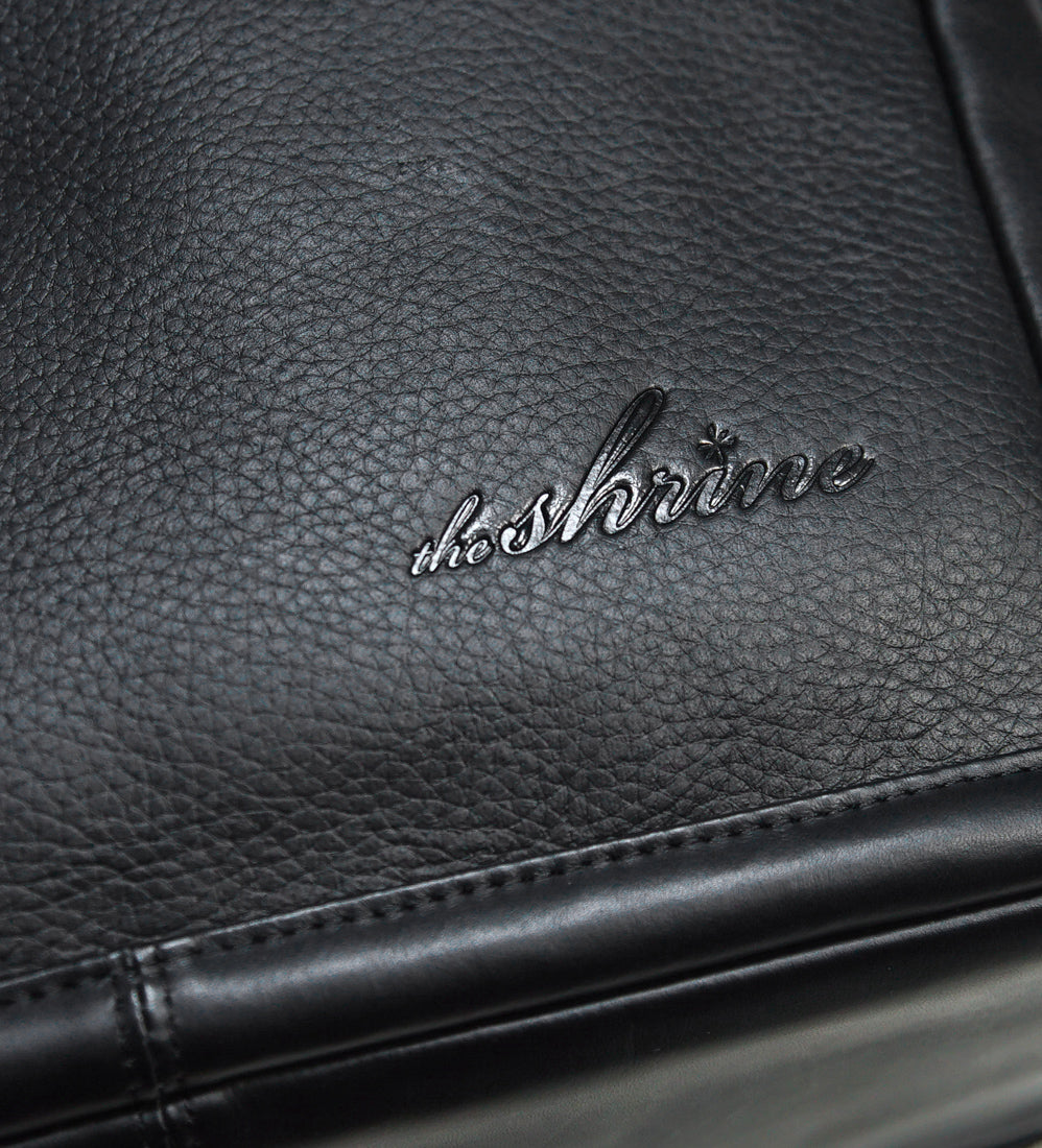 Shrine Sneaker Weekender - Black Leather V2