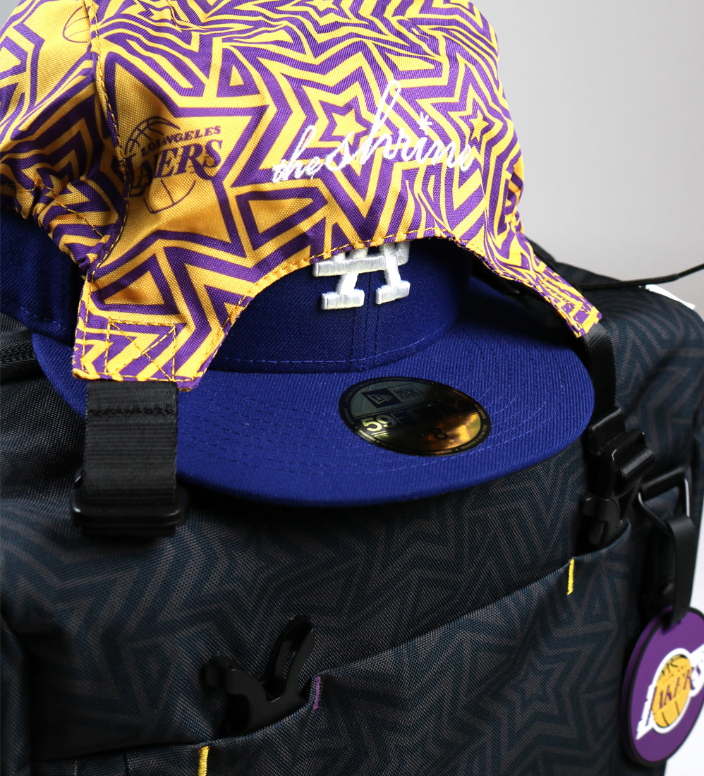 Los Angeles NBA Basketball Backpack BRAND NEW +Tags Black Gym Travelbag  PRISTINE