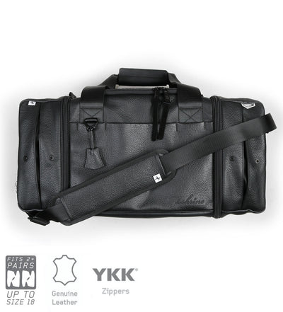 Shrine Sneaker Duffle Bag - Black Leather