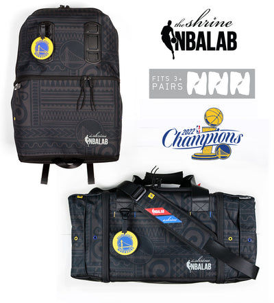 NBALAB Warriors Bundle - Daypack + Duffle