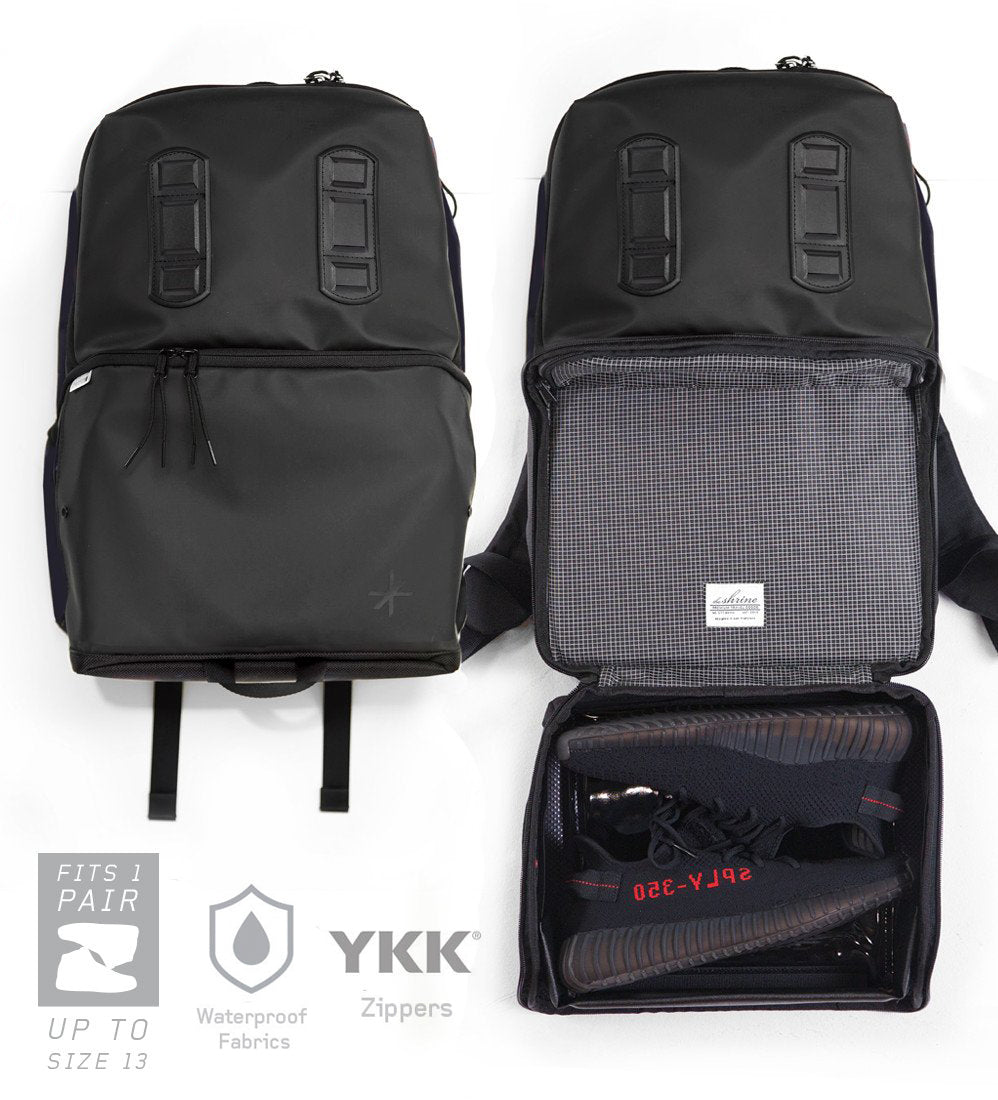 Shrine Sneaker Daypack - Triple Black V3